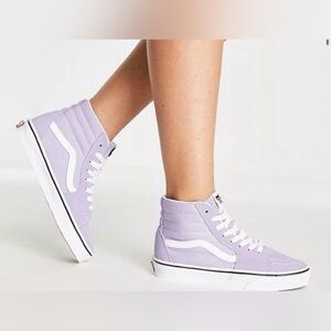 Vans Sk8-Hi Pig Suede Orchid/Ice Snow White WMNS sneakers